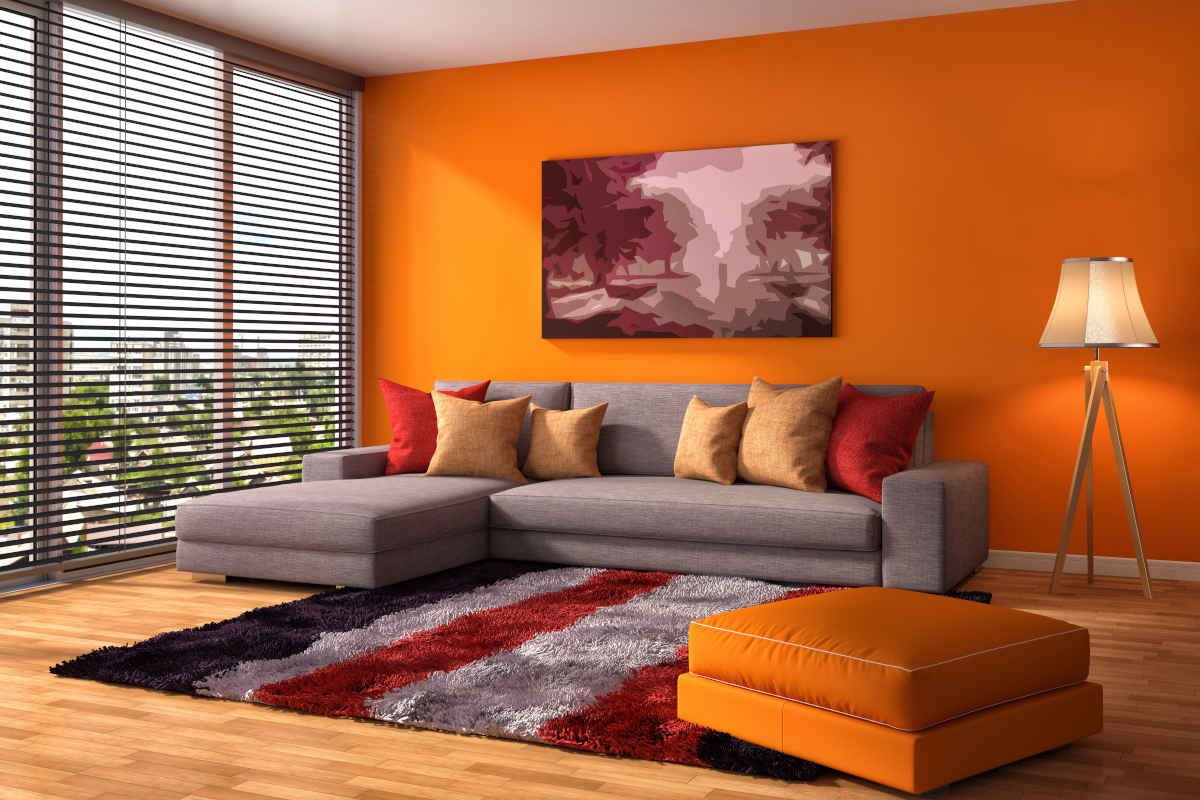 colore-arancio-per-le-pareti-del-soggiorno